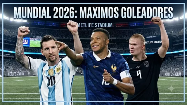 Fase de Grupos de la Copa del Mundo 2026: Así marcha la lista de goleadores del torneo con Messi a la cabeza. | AD