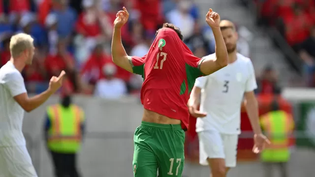 Marruecos empató con Noriega pero terminó con dos lesioados. Foto: Angela Weiss