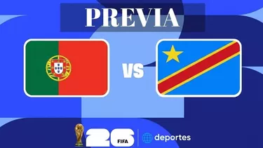 Portugal vs RD Congo se enfrentan EN VIVO este miércoles 17 de junio por la primera fecha del Grupo K del Mundial 2026. Portugal vs RD Congo se enfrentan EN VIVO este miércoles 17 de junio por la primera fecha del Grupo K del Mundial 2026.