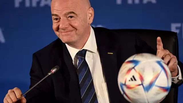 El Mundial 2030 podría jugarse con 64, admite Infantino, presidente de la FIFA. (Foto: Reuters by