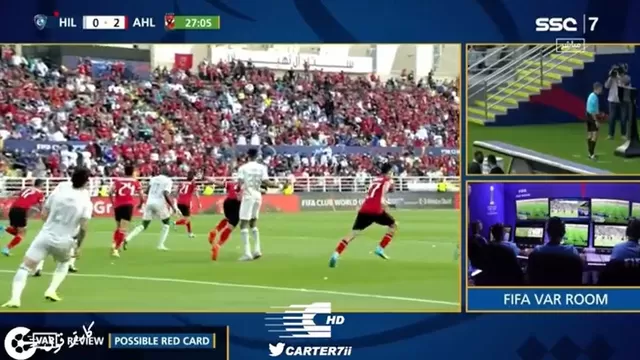 Mundial de Clubes: Compañero de André Carrillo pateó descaradamente a rival y vio la roja