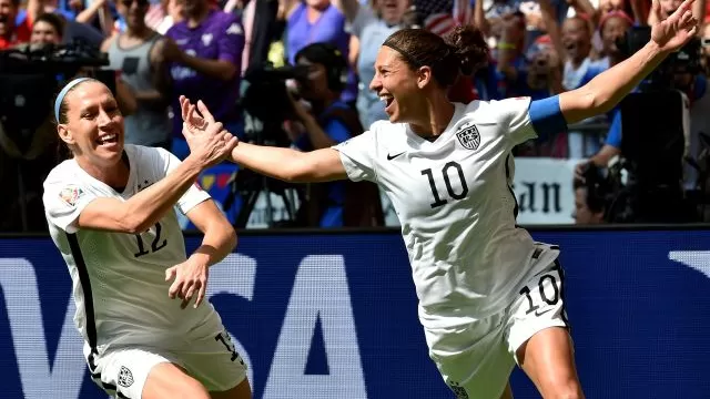 Mundial Femenino: golazo de media cancha de Carli Lloyd en la final 