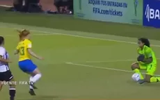 Mundial Femenino Sub-20: Horror de arquera de Costa Rica terminó en gol de Brasil - Noticias de costa-rica