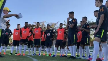 El comando técnico tomó esta medida para aprovechar el tiempo. | Foto: primeirahora.com.br