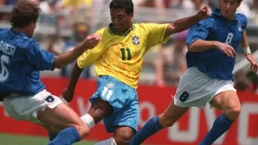 Romario fue una de la figuras de aquel Brasil campeón del mundo 1994. | Foto: Televisa Deportes