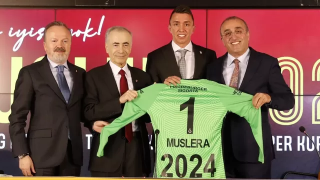 Fernando Muslera, arquero uruguayo de 34 años. | Video: YouTube Galatasaray