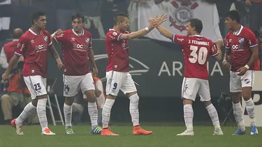 Nacional empató con Corinthians y clasificó a cuartos de la Libertadores Nacional empató con Corinthians y clasificó a cuartos de la Libertadores