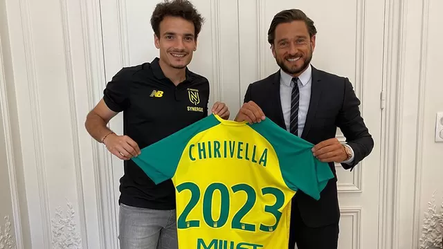 Pedro Chirivella, mediocampista español de 23 años. | Foto: @FCNantes/Video: YouTube