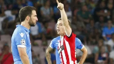 Nápoli y Athletic de Bilbao igualaron en Italia por la Champions League