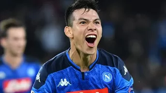 Napoli: Chucky Lozano ingresó ante Genoa y a los 3 minutos marcó el gol triunfal