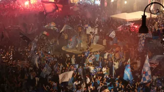 Napoli campeón de Italia. | Foto: AFP