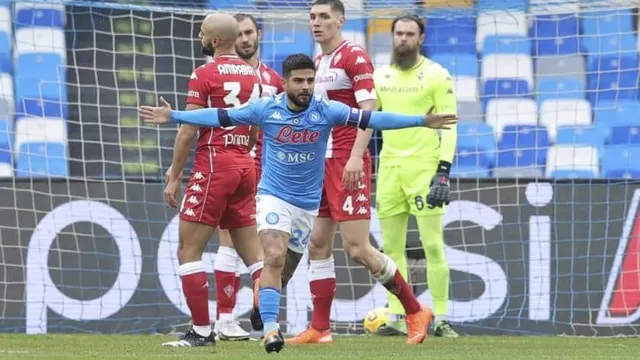 Napoli goleó 6-0 a Fiorentina por la Serie A y entró en puestos de Champions League