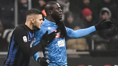 Koulibaly fue expulsado del encuentro | Foto: AFP