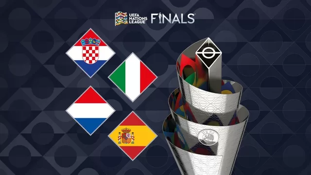 Nations League: España vs. Italia y Países Bajos vs. Croacia en semifinales