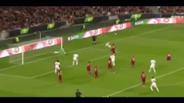 Nemanja Matic y un golazo de chalaca ante la Portugal de Cristiano