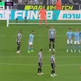 Newcastle vs. Manchester City: Tripier marcó un golazo con un tiro libre perfecto