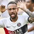 Neymar anotó un doblete y dio una asistencia en goleada de PSG en Busán