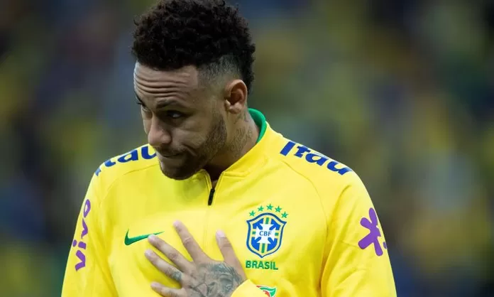 Camiseta alternativa de Brasil Neymar Jr Rusia2018 de segunda mano