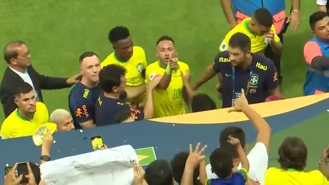 Neymar enfureció por agresión que sufrió tras el 1-1 de Brasil ante Venezuela