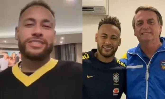 Neymar envió un saludo a Jair Bolsonaro y encendió la campaña presidencial  en Brasil - America Deportes