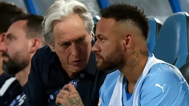 Neymar estalló tras versión de pedido de despido a Jorge Jesús del Al-Hilal