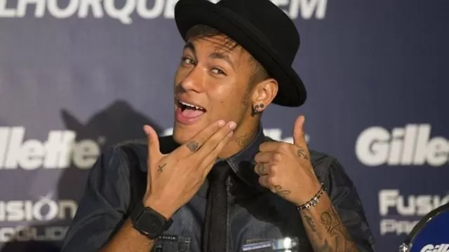 Neymar es la imagen de una marca de accesorios para afeitar