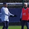 Neymar ignoró a Mbappé: Mira qué pasó en el entrenamiento del PSG