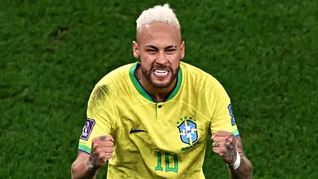 Neymar igualó a Pelé como máximo goleador de Brasil con 77 tantos