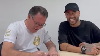 Neymar jugará en Santos: Así fue la firma del astro brasileño