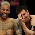 Neymar le dio la bienvenida a Messi: &quot;Juntos de nuevo&quot;