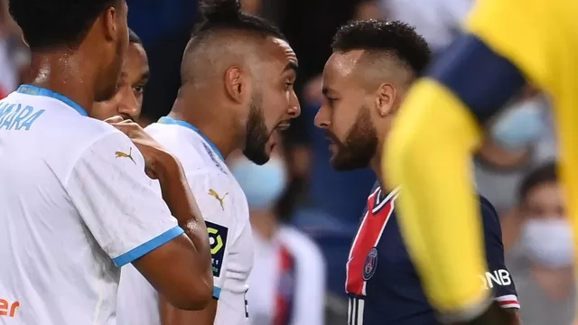 Neymar le pisó la cabeza a Dimitri Payet y el francés lo encaró furioso