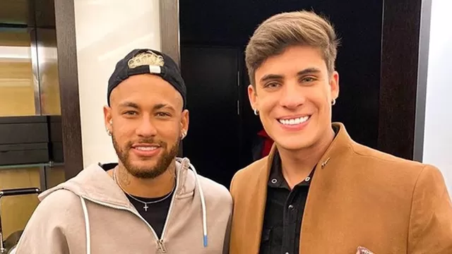 Tiago Ramos, de 22 años, es el novio de la madre de Neymar. | Foto: Instagram