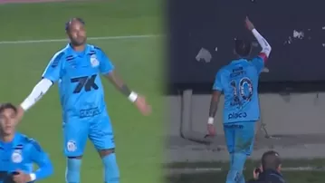 Neymar marcó doblete y sacó al Santos de la zona del descenso