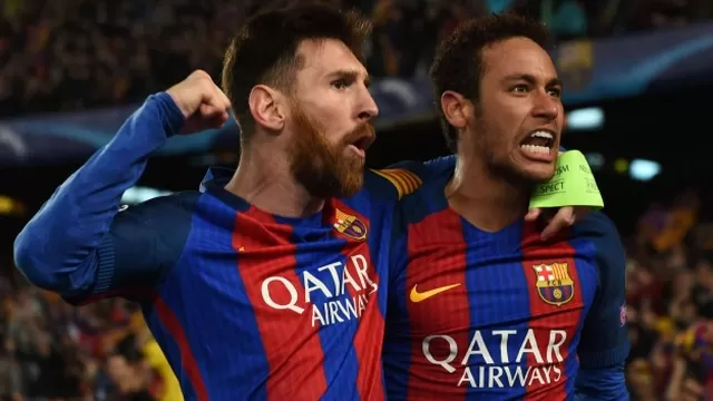 Neymar y Messi jugaron juntos en el Barcelona entre el 2013 y 2017. | Foto: EFE