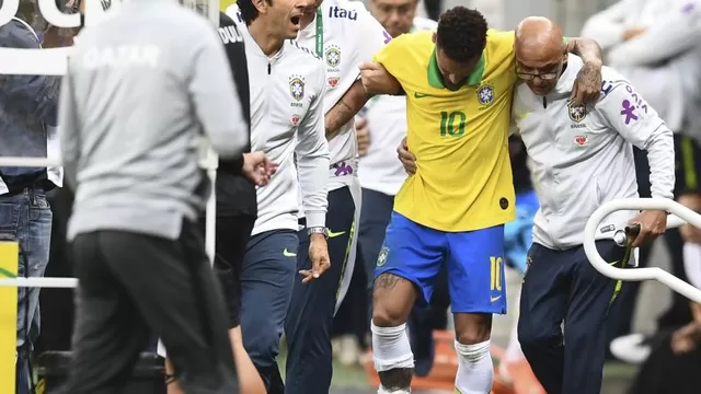 La Comisión Médica de la Conmebol deberá determinar lesión de Neymar. | Foto: AFP