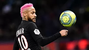 Neymar se sintió en el duelo frente a Montpellier. | Foto: PSG