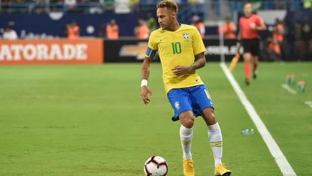 Neymar aseguró que es bueno que Messi no juegue ante Brasil. | Foto: AFP