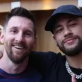 Neymar rindió homenaje a Messi tras su partida del PSG