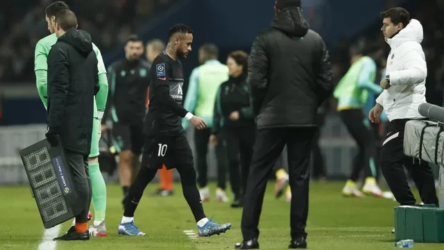 Neymar se enojó con Pochettino por ser cambiado en el triunfo de PSG sobre Nantes