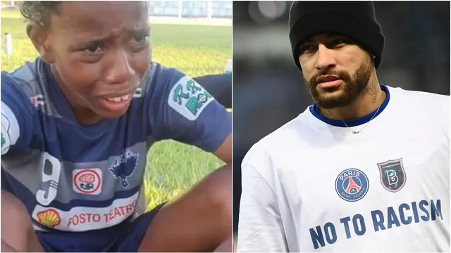 Neymar se solidariza con niño de 11 años que lloró tras ser víctima de racismo