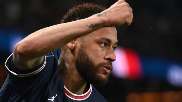 Neymar tiene contrato con PSG hasta 2025. | Foto: AFP/Video: Ligue 1