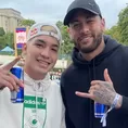 Neymar: Skater peruano Angelo Caro está en París y conoció al crack del PSG