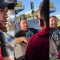 Neymar sorprendió a vendedores de camisetas camino a ver el partido de Brasil