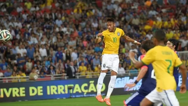 Neymar superó a Bebeto y entró en el Top 5 goleador de Brasil