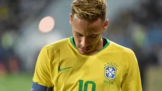 Neymar también se lesionó el tobillo en 2018 y jugó con dolores el Mundial de Rusia