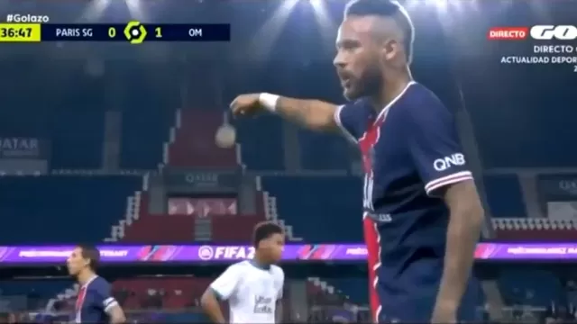 Neymar fue expulsado del PSG vs. Marsella. | Video: Gol