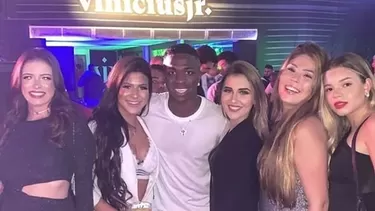 Así fue la fiesta de Vinicius Junior a la que asistió Neymar