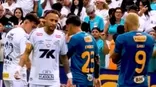 Neymar tuvo un intercambio de palabras con 'Gabigol' durante el partido por el brasileño Neymar tuvo un intercambio de palabras con 'Gabigol' durante el partido por el brasileño