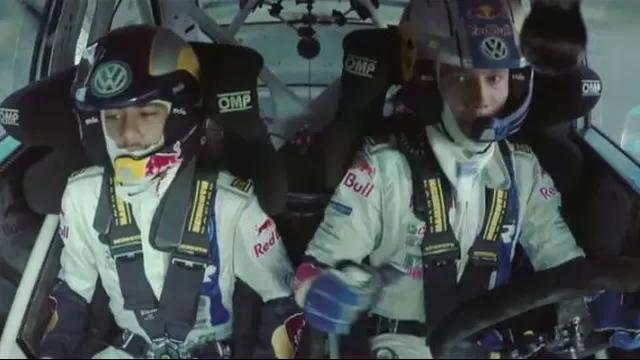 Neymar y su tenso momento como copiloto del campeón mundial de Rally