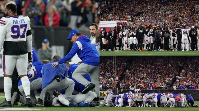 NFL: Damar Hamlin sufrió un paro cardíaco en pleno partido y su estado es crítico